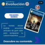 Revista Masónica Evolución disponible en la Gran Biblioteca Masónica Digital de Venezuela